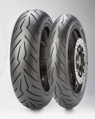 Mofa-Moped-Roller Pirelli Diablo Rosso Scooter TL Front 120/70R16 57H
