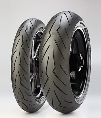 Motorrad-Strasse Pirelli Diablo Rosso III TL Front 110/70 ZR17 54W